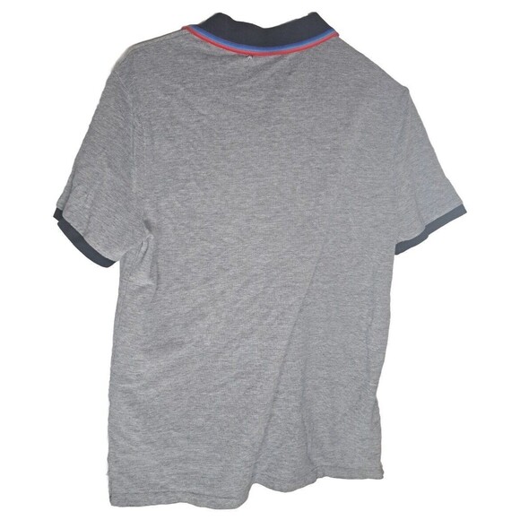 Original Penguin By Munsingwear Organic Cotton Gray Polo Shirt Men's Size L - Picture 3 of 7